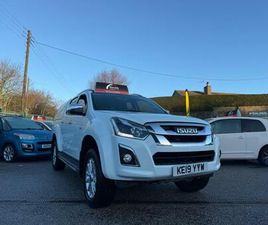 2019 ISUZU D-MAX 1.9 UTAH DOUBLE CAB 4X4 AUTO PICK UP DIESEL AUTOMATIC