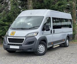 2021 PEUGEOT BOXER 440 L4 BLUEHDI 440 L4H2 17-SEAT MINIBUS LITE NON-D1 WITH WHEELCHAIR RAMP. EURO...