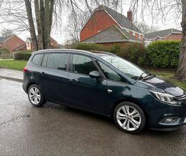 VAUXHALL ZAFIRA TOURER 2018