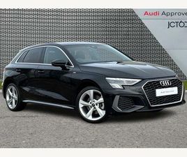 AUDI A3 SPORTBACK 40 TFSI E 1.4 TFSIE 40 S LINE SPORTBACK S TRONIC EURO 6 (START/STOP) 5DR 13KWH