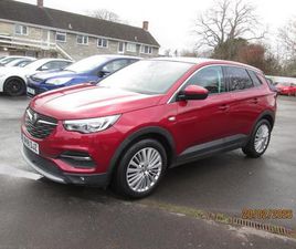 VAUXHALL GRANDLAND X 2018 VAUXHALL GRANDLAND X 1.2 TURBO SPORT NAV 5DR HATCHBACK PETROL MANUAL