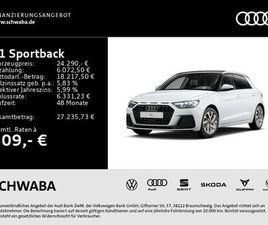 AUDI A1 SPORTBACK ADVANCED 25 TFSI S TRONIC 8-FACH BE