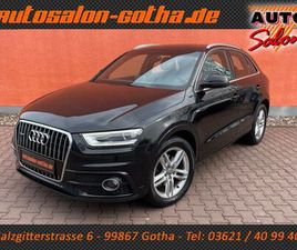 AUDI Q3 AUDI Q3 2.0 TDI EU5 QUATTRO S-TRONIC S-LINE AHK+MMI