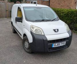 PEUGEOT BIPPER PEUGEOT, BIPPER, PANEL VAN, 2015, MANUAL, 1248 (CC)