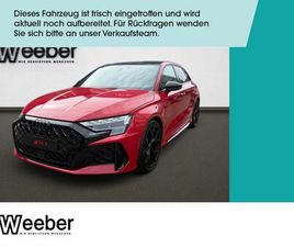 AUDI RS3 SPORTBACK QUATTRO S-TRONIC PANO VMAX SPORTAB