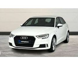 AUDI A3 AUDI A3 2.0 TDI 184CH S LINE QUATTRO S TRONIC 6