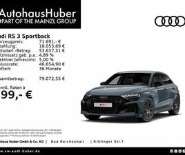 AUDI A3 SPORTBACK S3 AUDI RS 3 SPORTBACK S TRONIC HUD MATRIX SPORTAGA RKAM