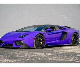 LAMBORGHINI AVENTADOR ROADSTER USED 2014 LAMBORGHINI AVENTADOR LP700-4