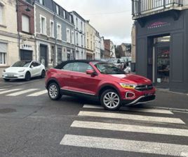 VOLKSWAGEN T-ROC CABRIOLET CABRIOLET 1.5 TSI EVO 150 START/STOP DSG7 STYLE / SIEGE CHAUFFANT / CARPLAY