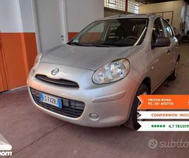 NISSAN MICRA 4� SERIE MICRA 1.2 12V 5 PORTE TEKNA