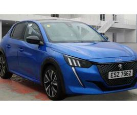 PEUGEOT 208 2020 PEUGEOT 208 1.2 PURETECH 100 GT LINE 5DR EAT8 HATCHBACK PETROL AUTOMATIC