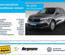 SKODA KAMIQ SKODA KAMIQ 1.0 TSI SELECTION LED KAMERA SHZ PDC KLIMA