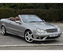 MERCEDES CLK CABRIOLET CLK 350 2007 (07) 350 SPORT 2DR TIP AUTO