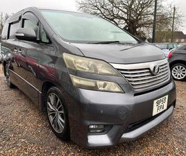 TOYOTA VELLFIRE 2010 2.4I AUTO I-VTEC 16V TWINCAM,7 SEAT