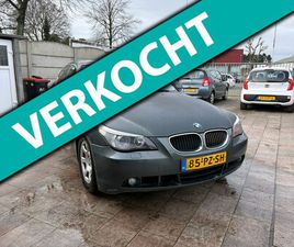 BMW 5-SERIE - 525I RIJDT GOED/NIET DE MOOISTE/ZO MEENEMEN