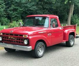 FORD F100 TWIN EYE BEAM STEPSIDE 1965 450PK ROOD !! — OLDTIMERS — MARKTPLAATS