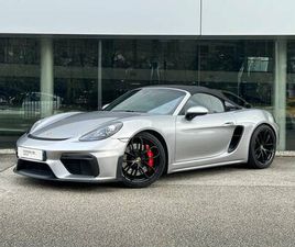PORSCHE 718 BOXSTER SPYDER PORSCHE 718 SPYDER