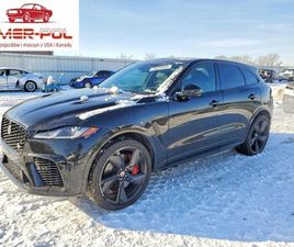 JAGUAR F-PACE P550 JAGUAR F-PACE SVR 2023 5.0 BENZYNA 550KM