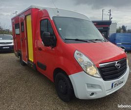 OPEL MOVANO MOVANO 2.3 DCI 125CV CAISSE CELLULE VASP AMBULANCE EX-POMPIER CARTE GRISE 5 PLACES WEBASTO REPRISE POSSIBLE