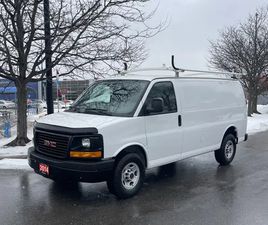 2014 GMC SAVANA CARGO VAN 2500 / HEAVY DUTY / LADDER RACK