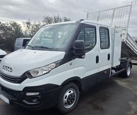 IVECO 35C14 BENNE COFFRE DOUBLE CABINE 6 PLACES