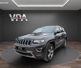 JEEP GRAND CHEROKEE 3.0 CRD OVERLAND 250CH - TRANSMISSION INTÉGRALE - TOIT OUVRANT PANORAMIQUE - SIÈGES CHAUFFANTS