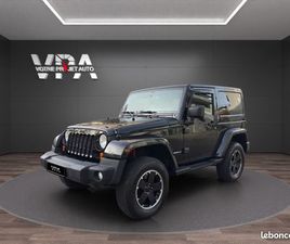 JEEP WRANGLER SAHARA 2.8 CRD 200CH - SIÈGES CHAUFFANTS - 4X4 - HARD TOP