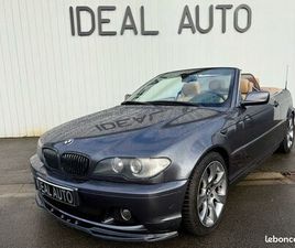 BMW SERIE 3 CABRIOLET 320 BMW 320 CD PHASE 2 CABRIOLET 2.0 150 CH BV6 CUIR GPS 293.320KM