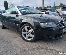AUDI A4 B6 3.0 V6 QUATTRO AMBITION LUXE FULL OPTION CABRIOLET BVA MULTITRONIC 2EME MAIN EXCELLENT ETAT