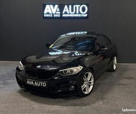 BMW SERIE 2 COUPE (F22) PACK M SPORT 220D 2.0D 184 CH GPS TOIT OUVRANT GARANTIE 12 MOIS