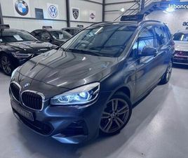 BMW SERIE 2 GRAN TOURER 218 BMW SERIE 2 218 I 140CV GRAN TOURER PACK -M 7-PLACES CAMERA LED CUIR NOIR GARANTIE-12 MOIS