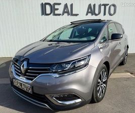 RENAULT ESPACE RENAULT ESPACE V 1.6 TCE 200 CH BVA 4CONTROL INITIALE PARIS TOIT OUVRANT GPS CUIR CAMERA 1ERE MAIN 65.825KM