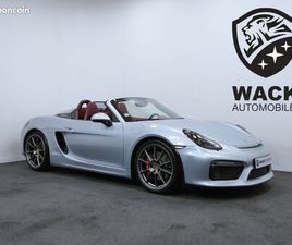 PORSCHE BOXSTER SPYDER PORSCHE SPYDER 981 3.8L 375 CV / INTÉRIEUR SPYDER CLASSIC / MALUS PAYÉ / TRÈS FAIBLE KILOMÉTRAGE