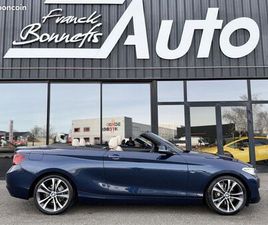 BMW SERIE 2 CABRIOLET F23 220D 190 CH BVA / CUIR / NAVIGATION / BLUETOOTH