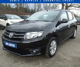 DACIA SANDERO DACIA SANDERO 1.2 16V 75CH BLACK TOUCH