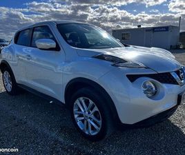 NISSAN JUKE 1.2E DIG-T 115 START/STOP SYSTEM N-CONNECTA 6 CV, SUV 5 PLACES, ESSENCE, 11/2018, 86 800 KM, 4 PORTES AVEC HAYON, MANUELLE : BV6, 10 300 , CARNET EN