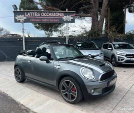 MINI COOPER S CABRIOLET 1.6I 211CV JOHN COOPER WORKS 2010