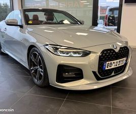 BMW SÉRIE 4 PACK M - 420 D CABRIOLET (G23) STEPTRONIC MILD HYBRID - 2.0 D 16V 190 CV - GARANTIE 12 MOIS