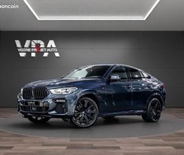 BMW X6 XDRIVE30D 265 CH PACK M - GRIS ARCTIC • HUD • CAMÉRA 360° • TOIT OUVRANT • LASER • AHK