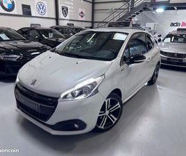 PEUGEOT 208 PEUGEOT 208 1.2 ESS. 110CV 104000 KM GT-LINE BVM CAMERA RADAR CLIM-AUTO BVM GARANTIE 12-MOIS