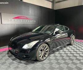 INFINITI G G37 3.7 V6 S PREMIUM A / ORIGINE FR / TOIT OUVRANT / CAMERA DE RECUL / SIEGE CHAUFFANT