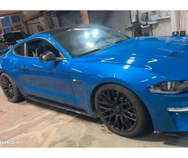 FORD LIGHTNING FORD MUSTANG GT 5.0 V8 FASTBACK BVM6 BLEU LIGHTNING / PACK CONFORT INDIVIDUAL / SIÈGE RECARO / HISTORIQUE D'ENTRETIEN / SANS ACCIDENT / GARANTIE COMPLÈTE 12 MOI