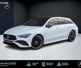 MERCEDES CLA SHOOTING BRAKE CLA 200 MERCEDES CLA SHOOTING BRAKE 200 D AMG LINE TO SIEGES AVANTS CHAUFFANTS VOLANT