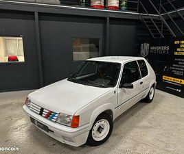 PEUGEOT 205 RALLYE 1.3 103CH BVM5 / ENTIEREMENT RESTAURÉE / GARANTIE 12MOIS