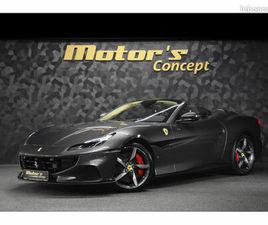 FERRARI PORTOFINO M / EXTRARANGE - CANNA DI FUCILE CREMA 3.9 V8 620 CH CARBONE LED SURROUND VIEW