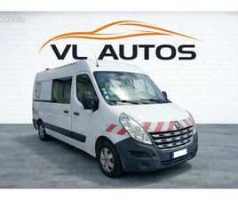 RENAULT MASTER 3 PHASE 1 - CABINE APPROFONDIE 7 PLACES - 2.3 DCI 125 CV - ANNÉE 2011 - POSSIBILITÉ LOT 3 MASTER PRO/EXPORT