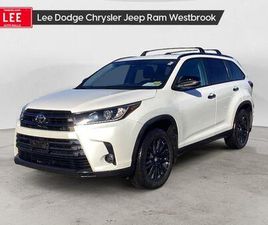 USED 2019 TOYOTA HIGHLANDER SE