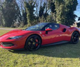 FERRARI 296 GTB PELLE TOTALE NERO