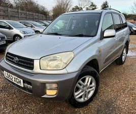 TOYOTA RAV4 2002 (52) - 2.0 GX 5DR AUTO