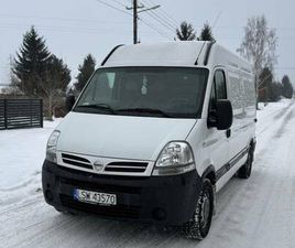 NISSAN INTERSTAR NISSAN INTERSTAR 2.5DCI 120KM L2H2 AUTOMAT ZABUDOWA KSIĄŻKA MOVANO MASTER KRĘPIEC - SPRZEDAJEMY.PL